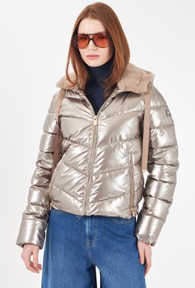 Chaqueta acolchada con capucha YES - ZEE | GF000807