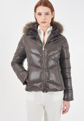 Chaqueta acolchada con capucha YES-ZEE | J016/Q300